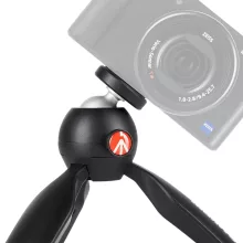 Manfrotto PIXI Mini Tripod MII, schwarz (MTPIXIMII-B)