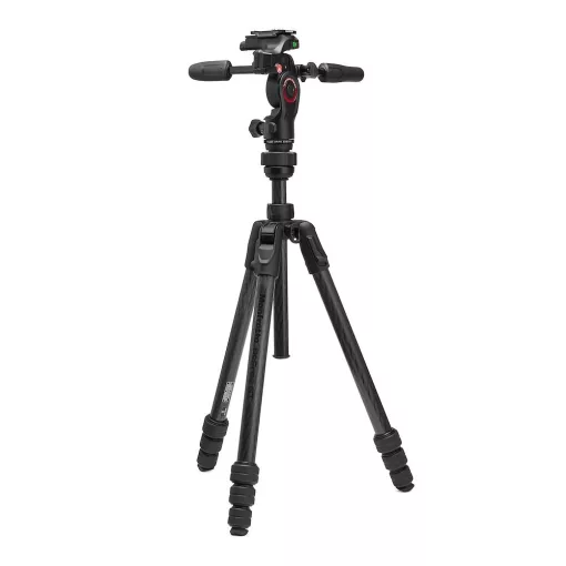 Manfrotto Befree GT karbon állvány tekerős zár +3D live fotó/videó fej (MKBFRTC4GTFB-3W)