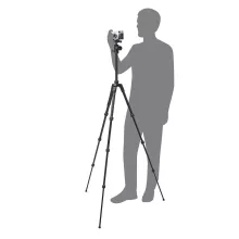 Manfrotto Befree alu állvány tekerős zár + gömbfej Arca Swiss (MKBFRTA4FB-BH)