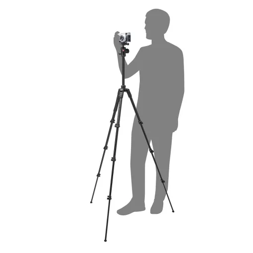 Manfrotto Befree alu állvány csatos zár + gömbfej Arca Swiss (MKBFRLA4FB-BH)