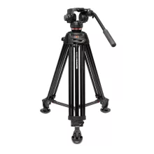 Manfrotto 502X fej alu. Twin leg középterpeszes állvánnyal (MVK502XTWINMA)