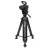   Manfrotto 502X fej alu. Twin leg középterpeszes állvánnyal (MVK502XTWINMA)