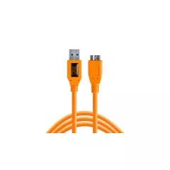  TETHER TOOLS TetherPro USB 3.0-Micro-B kábel 4.6m - 220323 (CU5454)