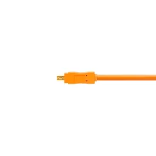 TETHER TOOLS TetherPro USB 2.0 > Mini-B 8pin 4.6m narancs - 257113 (CU8015)