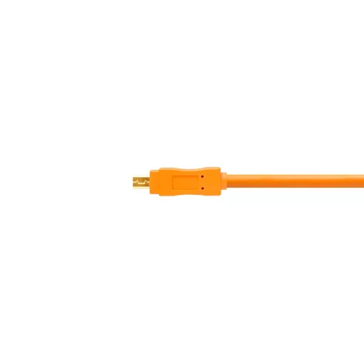 TETHER TOOLS TetherPro USB 2.0 > Mini-B 8pin 4.6m narancs - 257113 (CU8015)