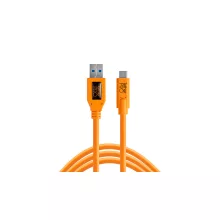 TETHER TOOLS TetherPro USB > USB Type C 4.6m narancs (CUC3215)