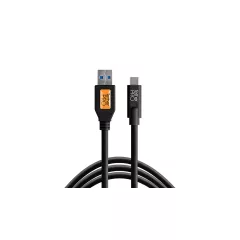   TETHER TOOLS TetherPro USB > USB Type C 4.6m fekete (CUC3215BLK)