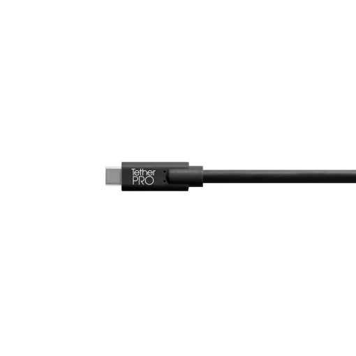 TETHER TOOLS TetherPro USB > USB Type C 4.6m fekete (CUC3215BLK)