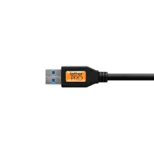 TETHER TOOLS TetherPro USB > USB Type C 4.6m fekete (CUC3215BLK)