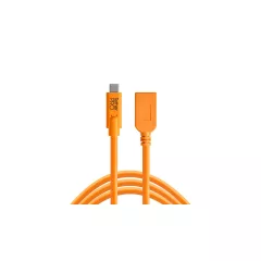  TETHER TOOLS TetherPro USB C - USB aljzat 4.6m narancs (CUCA415)