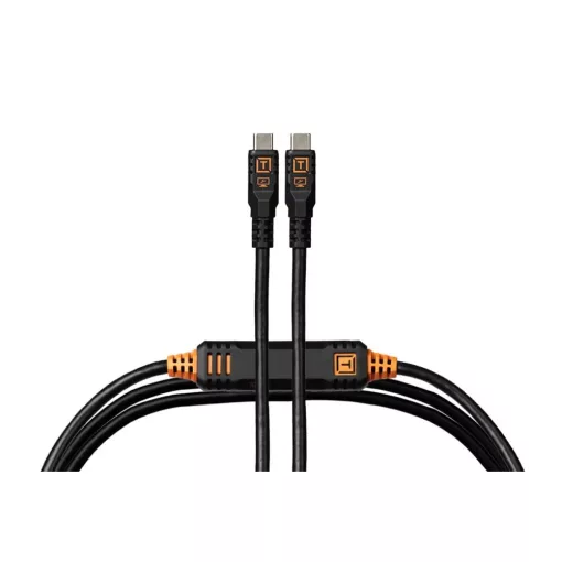 TETHER TOOLS TetherPro Optima USB Type C > Type C 4.6m fekete (CUC15-G2-BLK)
