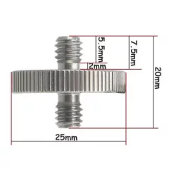 Caruba 1/4"-1/4" Apa-Apa Adapter (AD-2)
