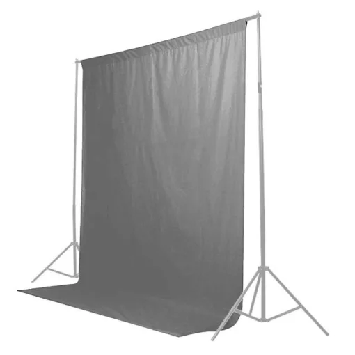 Caruba Szövet háttér - 2x3m Szürke (CBG-2G)
