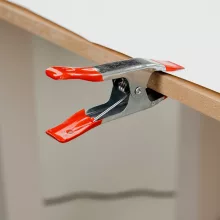 Caruba fém csipesz 15cm - piros (MSC-1R6)