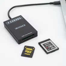 Caruba 2 in 1 Kártyaolvasó XQD + SD USB-C (CR-XQDSD1)