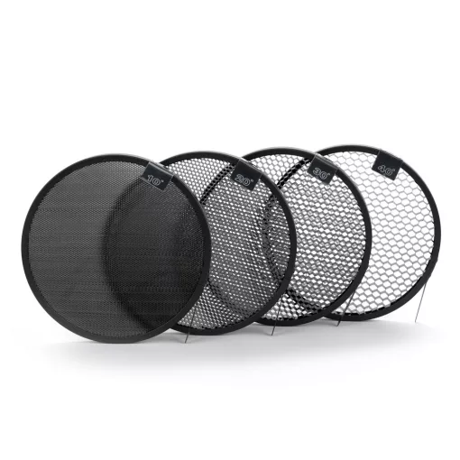 Caruba 7" Alap Reflektor méhsejtrácsokkal (Bowens - 18cm)