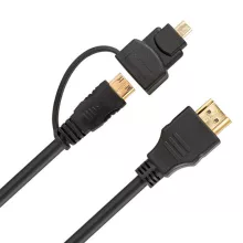 Feelworld Micro/Mini 2 in 1 HDMI Cable - 1m 