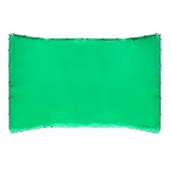   Mikrosat Panoráma Háttér - 2,4m x 4m - Chromazöld (BD2010)