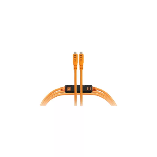 TETHER TOOLS TetherPro Optima USB C > USB C 3 m narancs TetherBoost (CUC10G2B-ORG)