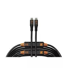   TETHER TOOLS TetherPro Optima USB C > USB C 9,4 m fekete (CUC31G2-BLK)