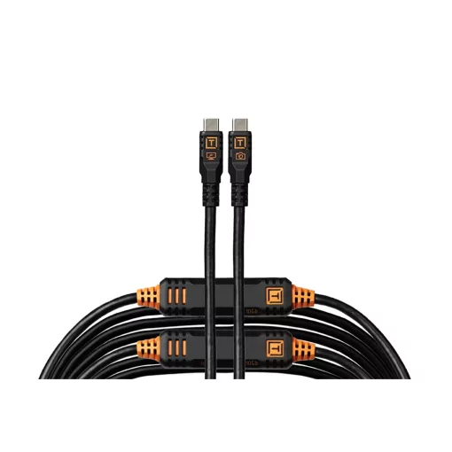 TETHER TOOLS TetherPro Optima USB C > USB C 9,4 m fekete (CUC31G2-BLK)