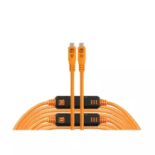 TETHER TOOLS TetherPro Optima USB C > USB C 9,4 m narancs (CUC31G2-ORG)
