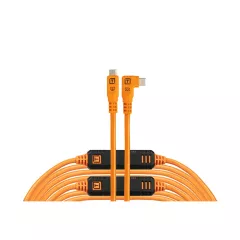   TETHER TOOLS TetherPro Optima USB Type C > Type C 9,4m narancs (CUC31RTG2-ORG)