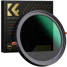 K&F Concept NANO-X, CPL+VARIO ND2-32 szűrő, w/o black cross, HD, vízlep, karcálló, törlőkendő, 37mm (KF-01-2047V1)