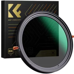   K&F Concept NANO-X, CPL+VARIO ND2-32 szűrő, w/o black cross, HD, vízlep, karcálló, törlőkendő, 46mm (KF-01-2050V1)