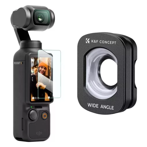 K&F Concept nagylátószögű adapter DJI Osmo Pocket 3/4 (KF-01-2612)