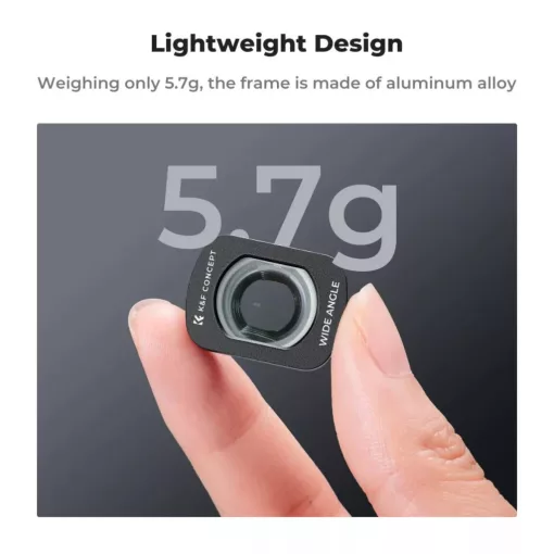 K&F Concept nagylátószögű adapter DJI Osmo Pocket 3/4 (KF-01-2612)