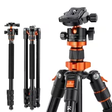 K&F Concept K234A7+BH28L állvány, 200cm magasság, 10kg teherbírás, telefonadapter (KF-09-087V7)