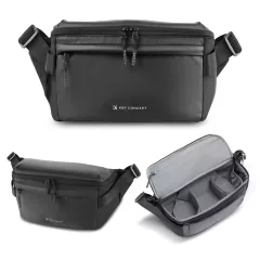   K&F Concept Urban Wander Sling, 12L fotos oldaltáska, fekete (KF-13-212)