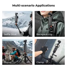 K&F Concept állvány adapter és gyorskioldó talp USB-C csatlakozással, DJI Osmo Pocket 3/4-hez (KF-20-0018)