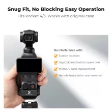 K&F Concept PP62 mágneses alumínium bővítőkeret MagSafe telefontartóval, DJI Osmo Pocket 3/4-hez (KF-20-0021)