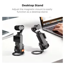 K&F Concept PP62 mágneses alumínium bővítőkeret MagSafe telefontartóval, DJI Osmo Pocket 3/4-hez (KF-20-0021)