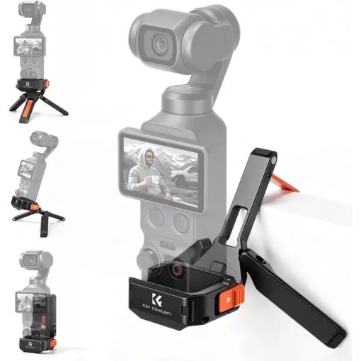 K&F Concept PP63 mágneses mini állvány és védőkeret, DJI Osmo Pocket 3/4-hez (KF-20-0022)