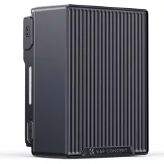   K&F Concept V-Mount akkumulátor, 99Wh, 14.8V, 6700mAH, 100W, BP, dual D-TAP, szürke - KF-28-0092