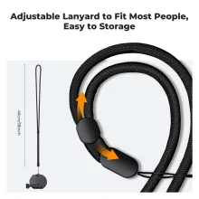 K&F Concept nyakba akasztható mágneses telefon és akciókamera tartó (KF-31-116)