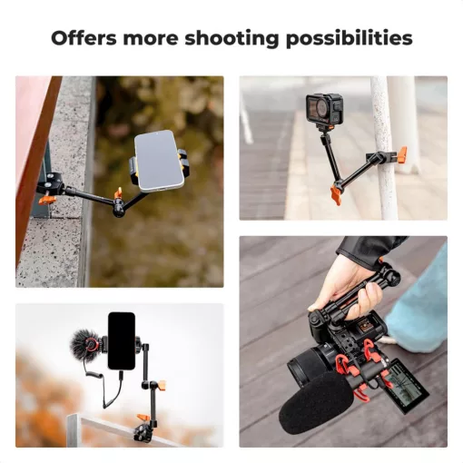 K&F Concept MS32 magic arm, 25cm + super clamp, satu, 15-55mm (KF-31-131)