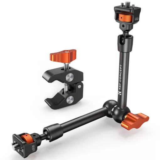 K&F Concept MS33 magic arm, 25cm + super clamp, satu, 15-55mm (KF-31-132)