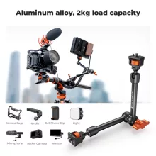 K&F Concept MS33 magic arm, 25cm + super clamp, satu, 15-55mm (KF-31-132)