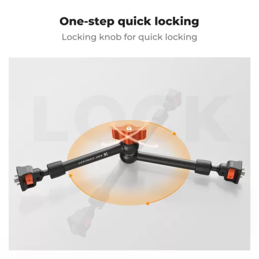 K&F Concept MS33 magic arm, 25cm + super clamp, satu, 15-55mm (KF-31-132)