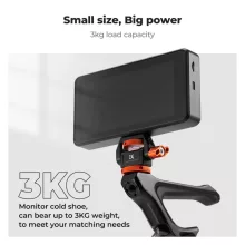 K&F Concept MS42 vakupapucsba illeszthető monitor adapter (KF-31-133)