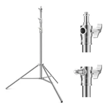 K&F Concept lámpaállvány, 289cm magasság, 11kg teherbírás, rozsdamentes acél (KF-34-044)