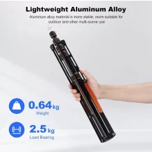 Mikrosat Nano 220  Alu Kompakt Lámpaállvány (max. 2,5kg, 220 cm)