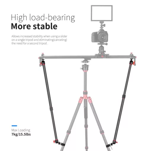 NEEWER 2db Alu Slider Tartó Kar (ST102)