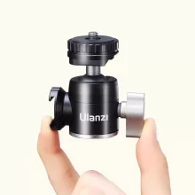 Ulanzi U60 mini állvány gömbfej, 2db vakupapucs, 2kg teherbírás (UL-2046)