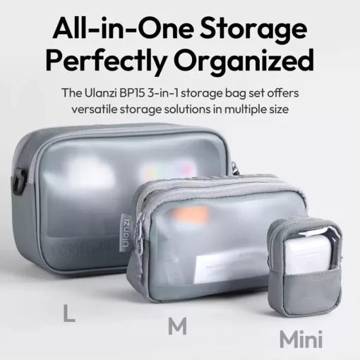 Ulanzi BP15 átlátszó rendszerező táska, nagy méret (UL-B170)