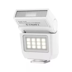   Ulanzi SL03 Spark Lite mini vaku és Led, dönthető, GN8, középpontos érintkező, fehér (UL-L199)